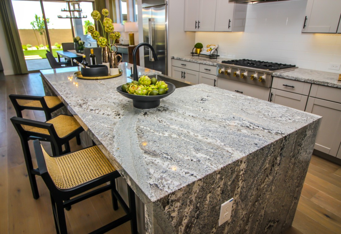 A freshly remodeled kitchen with a stylish design